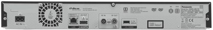 Actual product image Panasonic Dmr-Ubc70egs (500 GB, Bluray Player, Blu-ray Recorder)