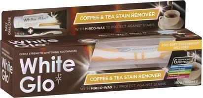 White Glo SET Coffee & Tea Drinkers Formula pasta wybielająca usuwająca osad z kawy i herbaty