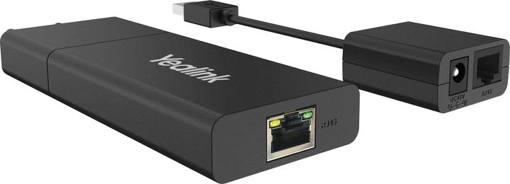 Yealink Trasmettitore e ricevitore di rete USB2CAT5E-EXT nero