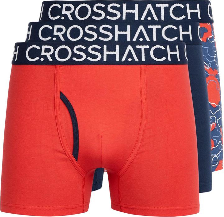Crosshatch Payso Boxershorts (3erPack) (L, 3er Pack)