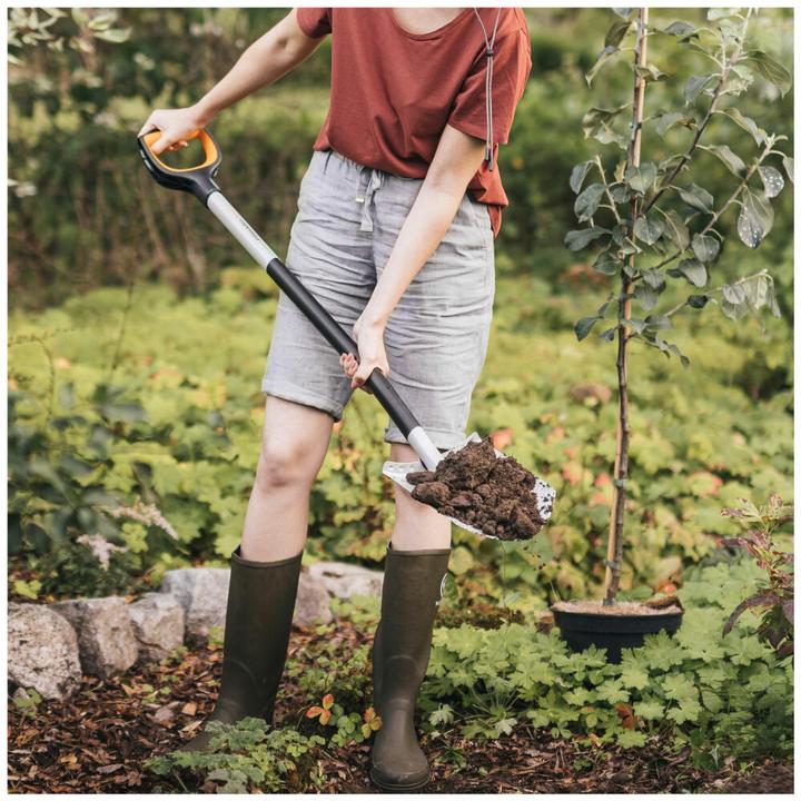 Actual product image Fiskars Xact spade