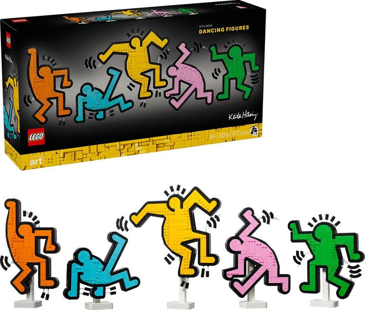 Image du produit LEGO Keith Haring - Figures dansantes (LEGO Art)