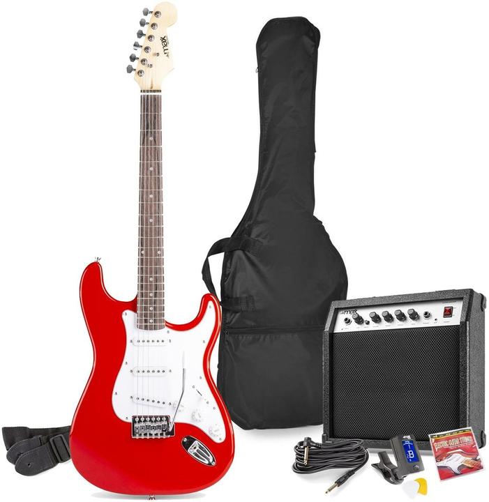 Max GigKit Red (Electric guitar, Linden, Wood)