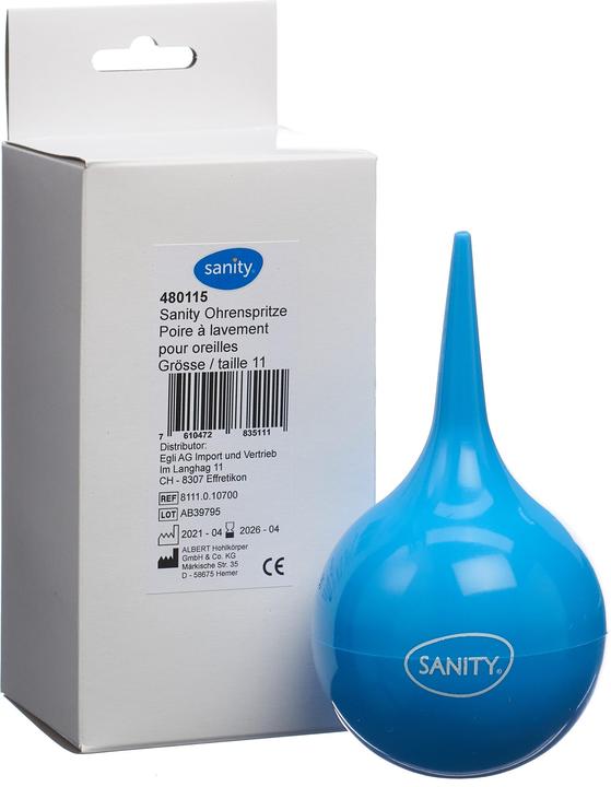 Actual product image Sanity Ear syringe Gr11