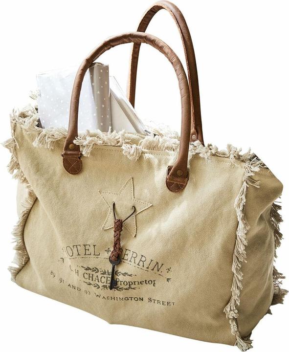 Loberon Tasche Elora creme