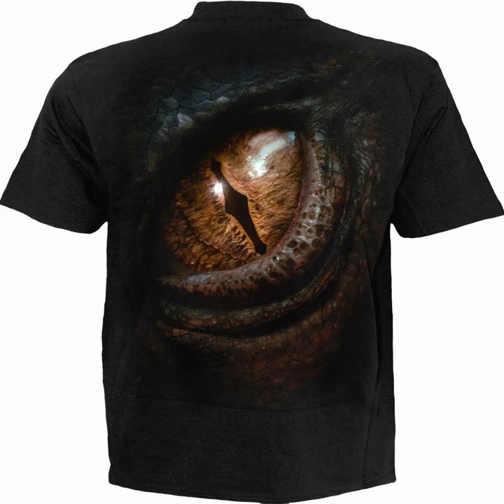 Actual product image Spiral Womens/Ladies Smaug The Hobbit Turn Up T-Shirt (3XL)