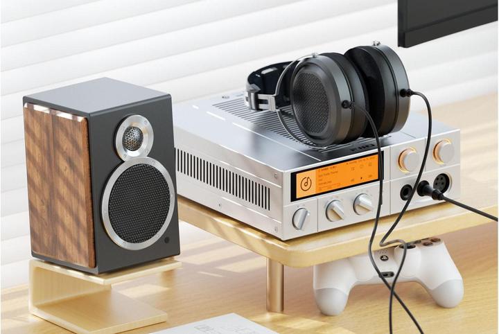 Immagine prodotto FiiO K17 (USB-DAC, Controllo del tono, Ospite USB, Display, interruttore di guadagno, Bluetooth, WiFi)
