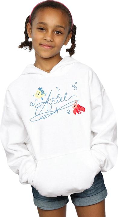 Immagine prodotto Disney The Little Mermaid Ariel Felpa con Cappuccio Ragazze (152, 158)