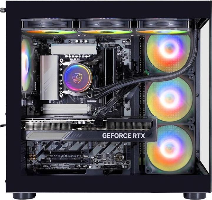 Hyrican COUGAR FV150 BK 7551 Ryzen 5 9600X WAK 32GB DDR5 2TB SSD RTX 5070 (AMD Ryzen 5 9600X, 32 GB, GeForce RTX 5070)