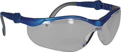 Schmerler GmbH & Co. KG Occhiali 620 blu/grigio incolore PC 2 mm antigraffio+antifog