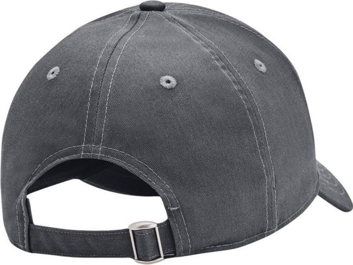 Actual product image No Name Under Armour Branded Lockup Adj OSFM Men's Baseball Cap Grey 1381645 012