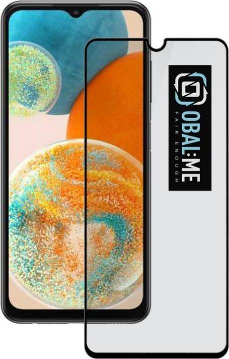 Productafbeelding Obal:Me 5D Glas Screen Protector voor Samsung Galaxy A23 5G Zwart (1 Stuk, Samsung Galaxy A23 5G)