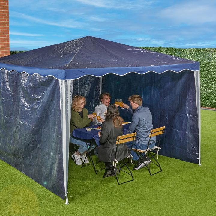 Actual product image Relaxdays 3x gazebo side parts (10 cm, 300 cm)