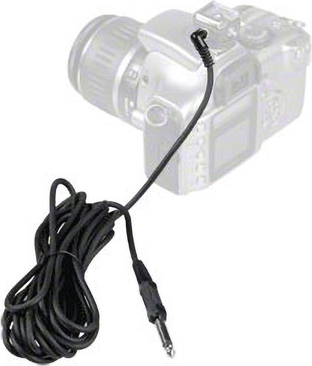 Image du produit Walimex Câble de synchronisation 420cm avec prise jack 6,3mm (Pièces de rechange pour flash)