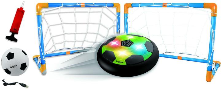 Produktbild Lexibook AeroFoot - Beleuchtete Hovercraft-Fussballscheibe aus Schaumstoff mit 2 Toren (Multilingual)