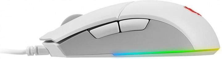 Actual product image MSI Clutch GM11 WHITE Gaming,USB (Cable)