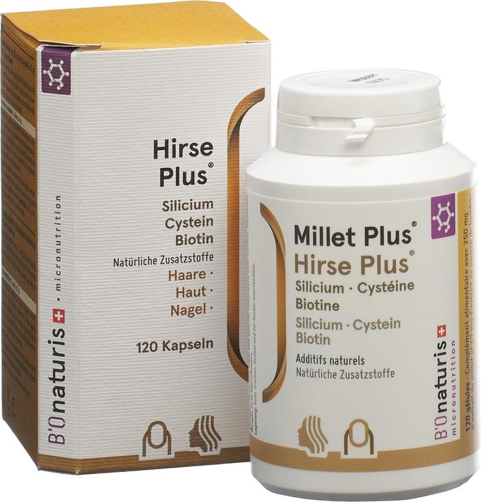 Actual product image B'Onaturis Millet plus (120 Piece, Capsules, 110 g)