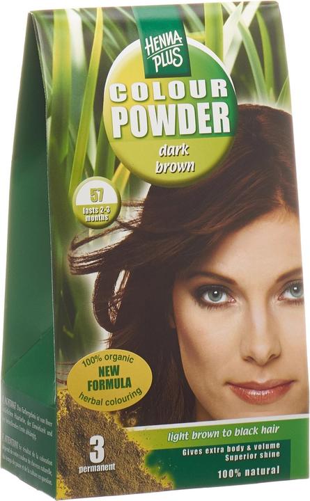 Hennaplus Colour Powder (57 Dunkelbraun)