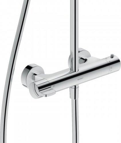 Actual product image Duravit Shower system B.1 with shower thermostat chrome