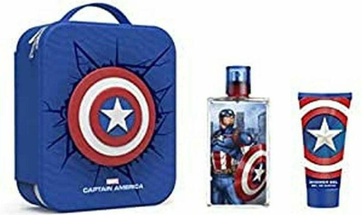 Produktbild Captain America Eau De Toilette Spray 100ml Set 3 Stück 2020 (Eau de Toilette, 100 ml)