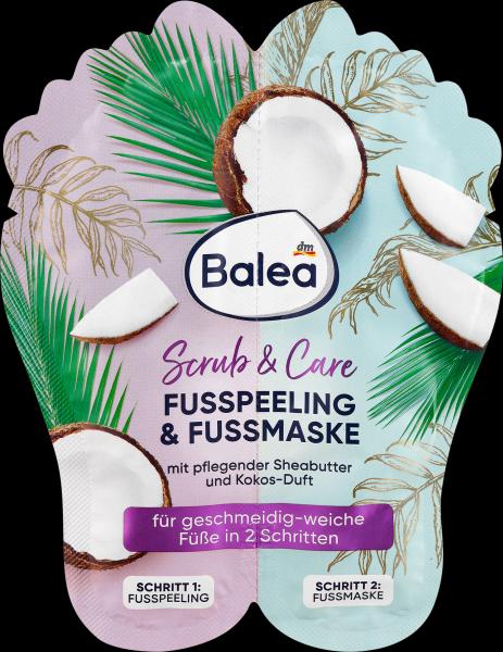 Image du produit dm Balea Set gommage et masque pour les pieds (Masque de pied, 10 ml)