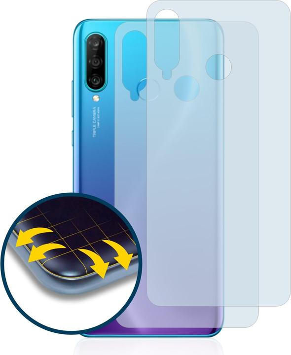 Actual product image BROTECT Full-Cover Protector (2 Piece, Huawei P30 Lite)
