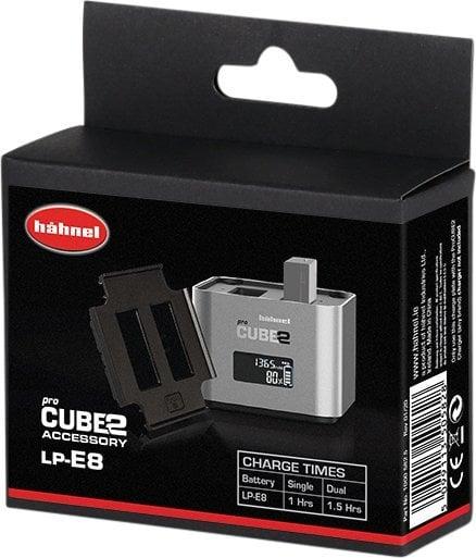 Actual product image Hähnel ProCUBE 2 plate for Canon LP-E8 battery camera charger