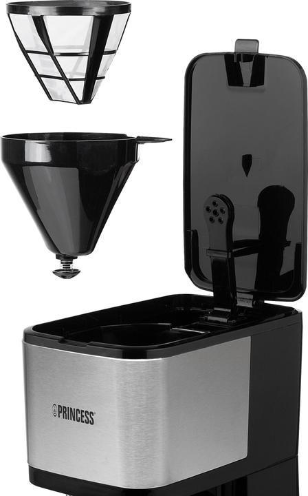 Produktbild Princess Filter-Kaffeemaschine - 1.25 Liter Glaskanne (EU-Stecker)