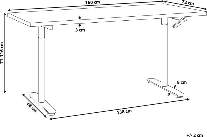 Actual product image Beliani Destin Iv