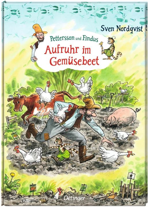 Produktbild Pettersson und Findus. Aufruhr im Gemüsebeet (Deutsch, Sven Nordqvist, 2013)