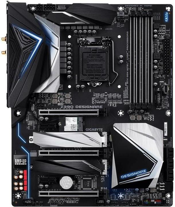 Produktbild Gigabyte Z390 Designare (LGA 1151, Intel Z390, ATX)