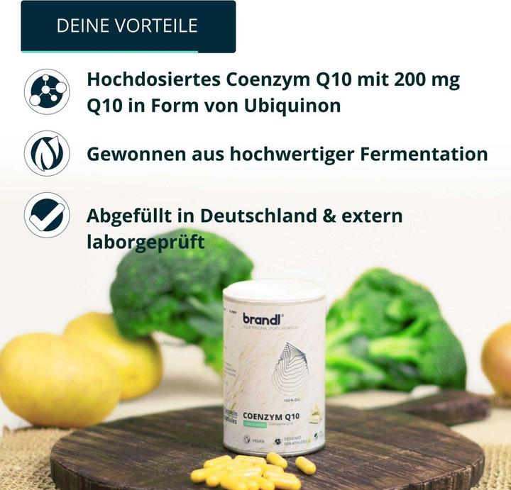 Actual product image Brandl Coenzyme Q10 (1 Piece, Capsules, 50 g)