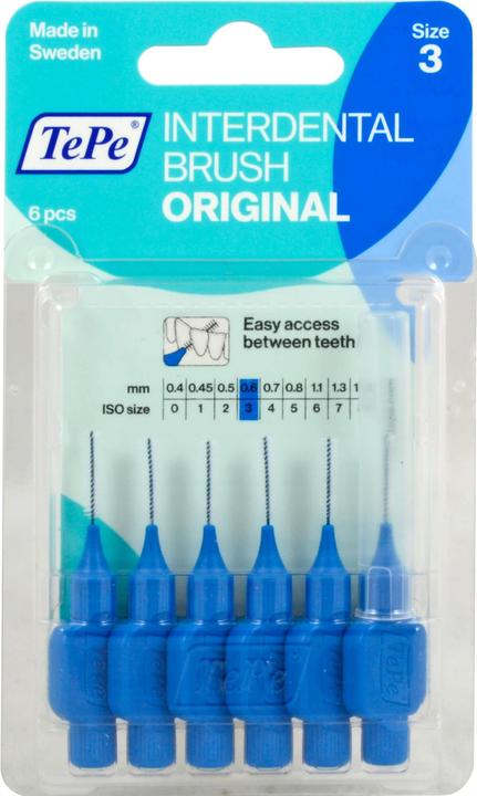 TePe Interdental Brush (6 x, 0.60 mm)