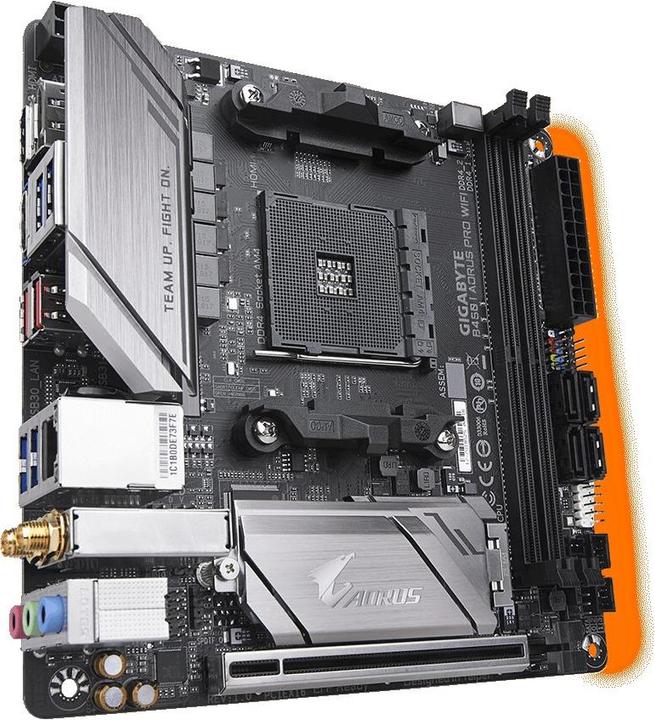 Produktbild Gigabyte B450 I Aorus Pro WiFi (AM4, AMD B450, Mini-ITX)