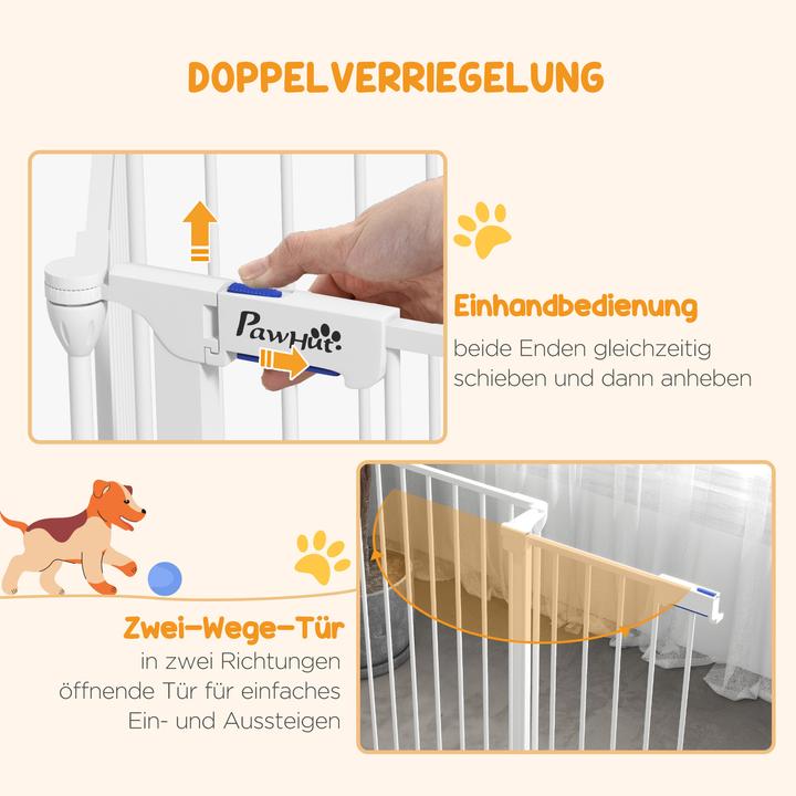 Produktbild PawHut Welpenauslauf mit 6 Elementen