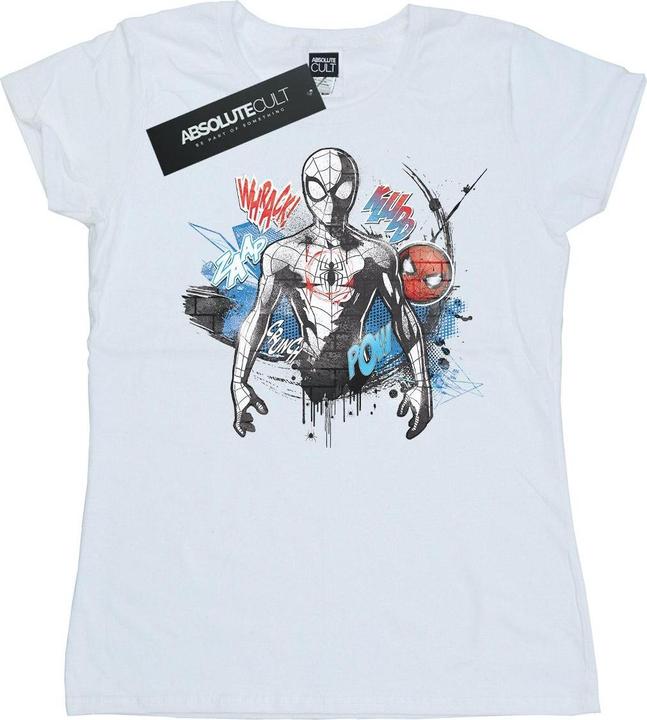 SpiderMan Graffiti Pose TShirt (L)