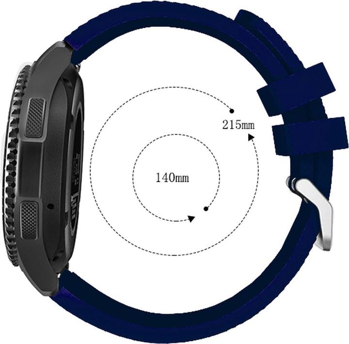 Actual product image Cadorabo Wristband for Samsung Galaxy Gear (22 mm, TPU)
