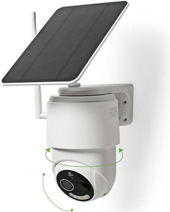 Actual product image Nedis SmartLife Outdoor Camera | Wi-Fi | Full HD 1080p | Pan tilt | IP65 | Max. Battery life: 5 (1920 x 1080 Pixels)