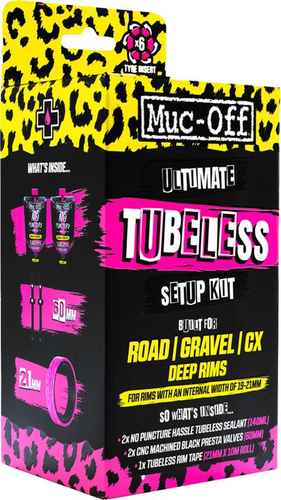 Produktbild Muc-Off Ultimate Tubeless Kit - Road 60mm