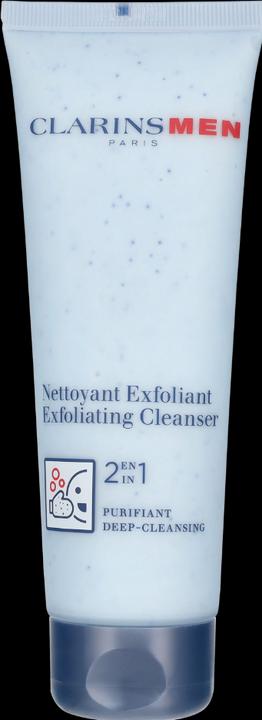 Actual product image Clarins Men Nettoyant Exfoliant (Cleaning cloths, 125 ml)