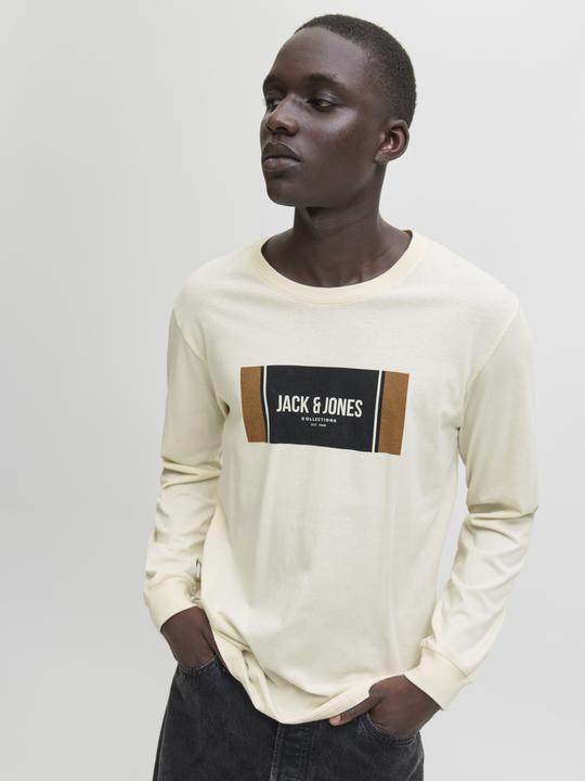 Actual product image Jack & Jones Logo Langarm-T-Shirt Langarm-T-Shirt (L)
