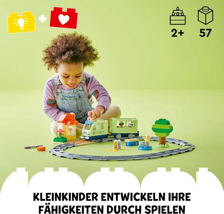 Produktbild LEGO Interaktive Abenteuer-Eisenbahn (10427)