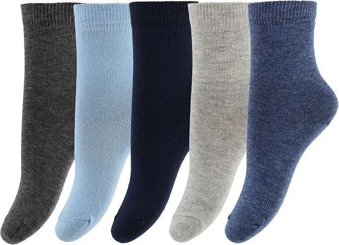 Immagine prodotto Minymo Calze Uni Set di 5 calzini Marina Scuro Gr. 35 - 38 (Confezione da 5 pezzi, 35 - 38)