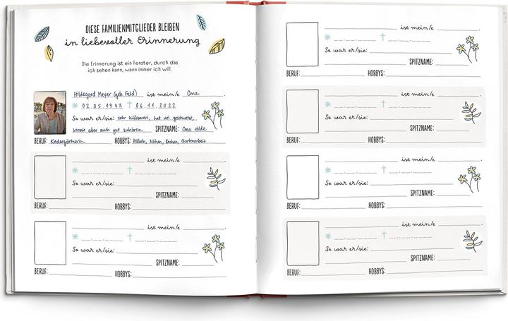 Produktbild Meine Familie in einem Buch (Deutsch, Annika Mengel, 2024)