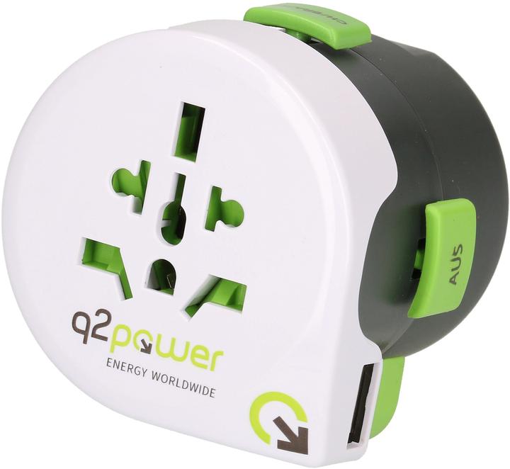 Q2 Power Q2Power Weltreiseadapter "QDAPTER"