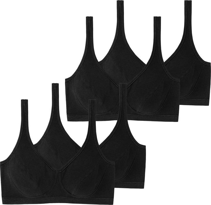 Produktbild Schiesser Bustier 95/5 Organic Cotton Padded (4er Pack, 85 A)