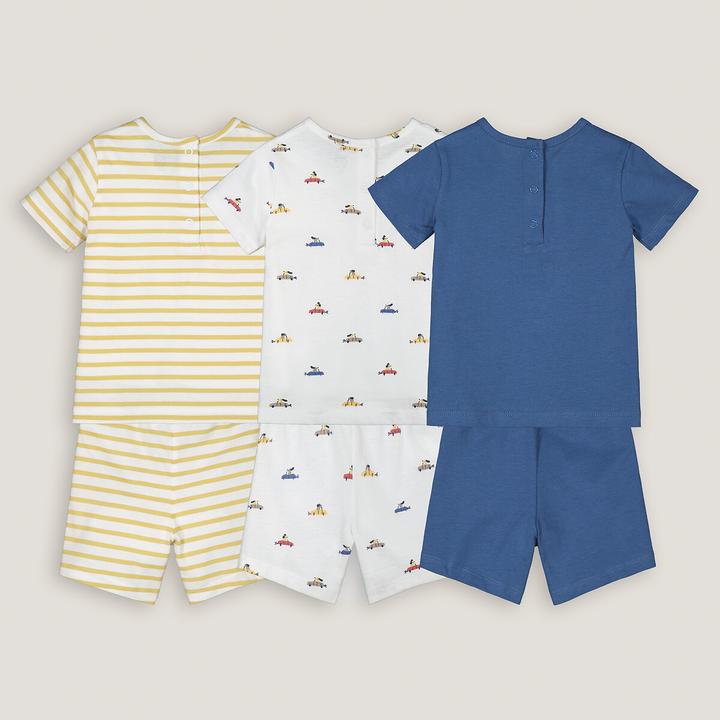 Produktbild La Redoute Collections 3er-Pack Kurzpyjamas aus Jersey (86)