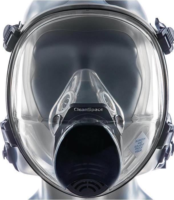 Actual product image CleanSpace Full-face respirator PAF-1014 EN 12942 without filter, with large polycarbonate lens (1 x)