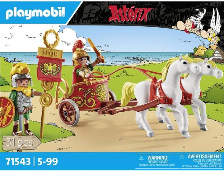 Produktbild Playmobil Asterix: Römischer Streitwagen (71543, Playmobil Asterix)