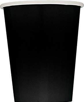 Produktbild Unique Pappbecher schwarz (14 x)